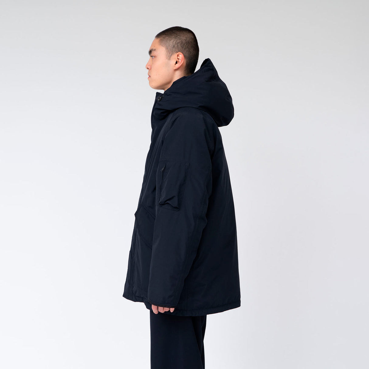 nanamica GORE-TEX DOWN COAT, Black