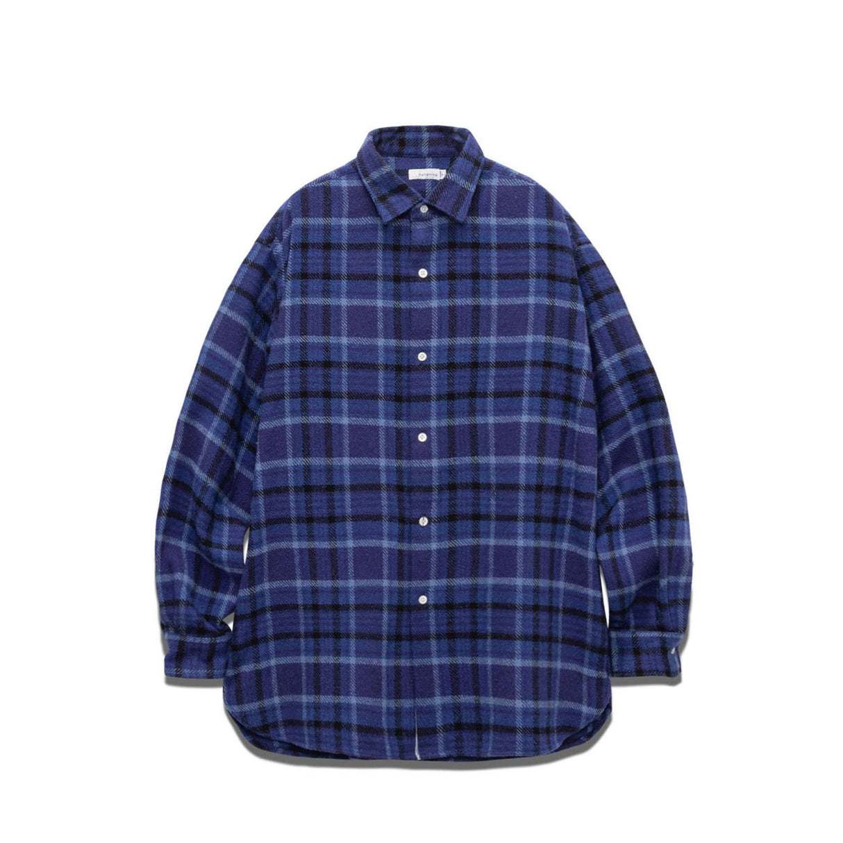 nanamica HEAVY FLANNEL SHIRT, Navy