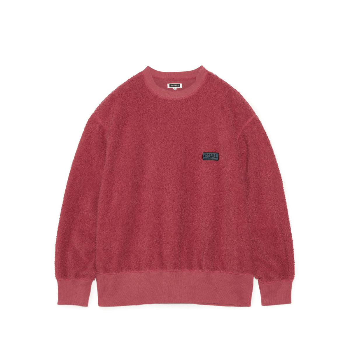 nanamica OOAL CREWNECK SWEATSHIRT, Dark Red