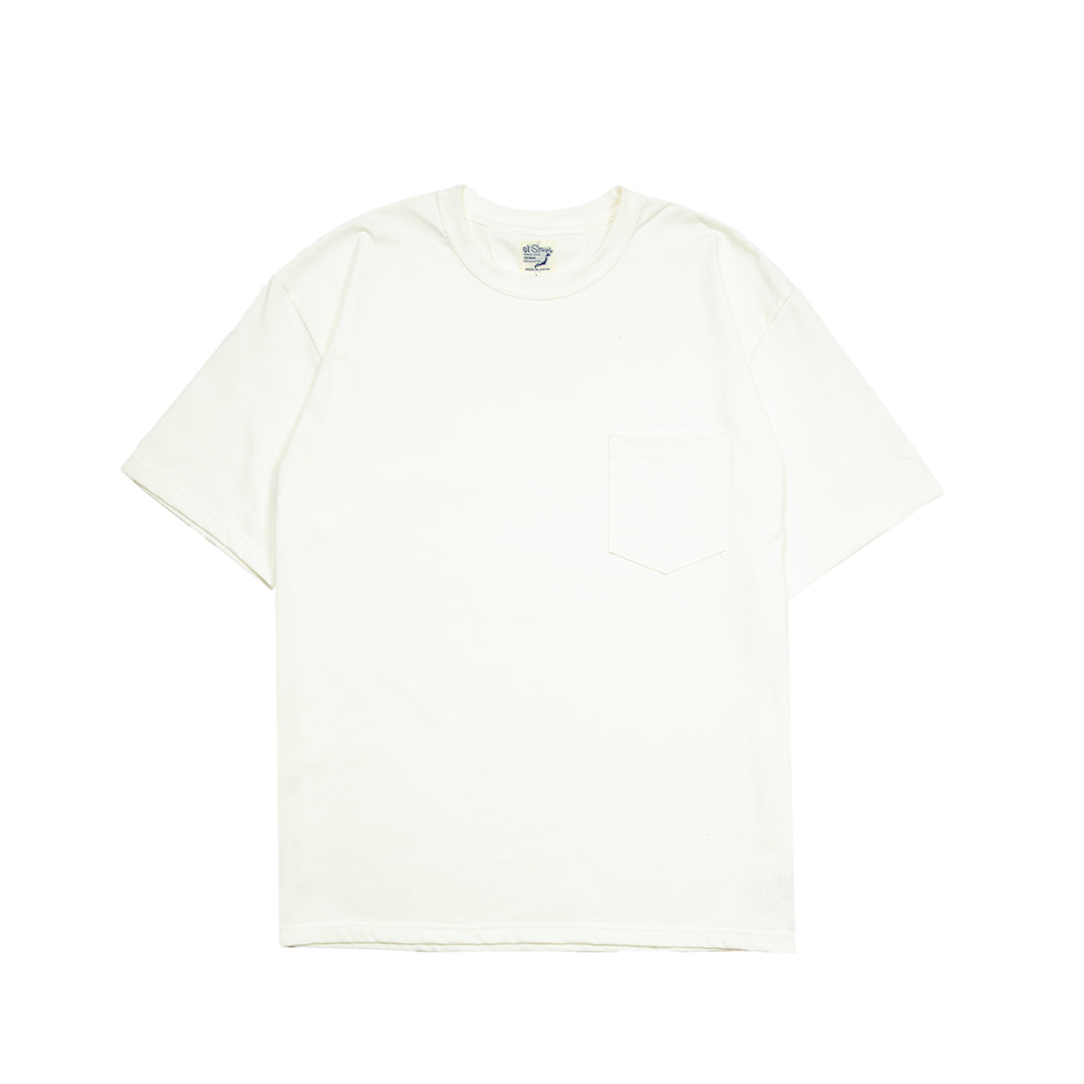 orSlow POCKET T-SHIRT, White