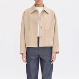 A.P.C. BIANCA VESTE, Dark Beige