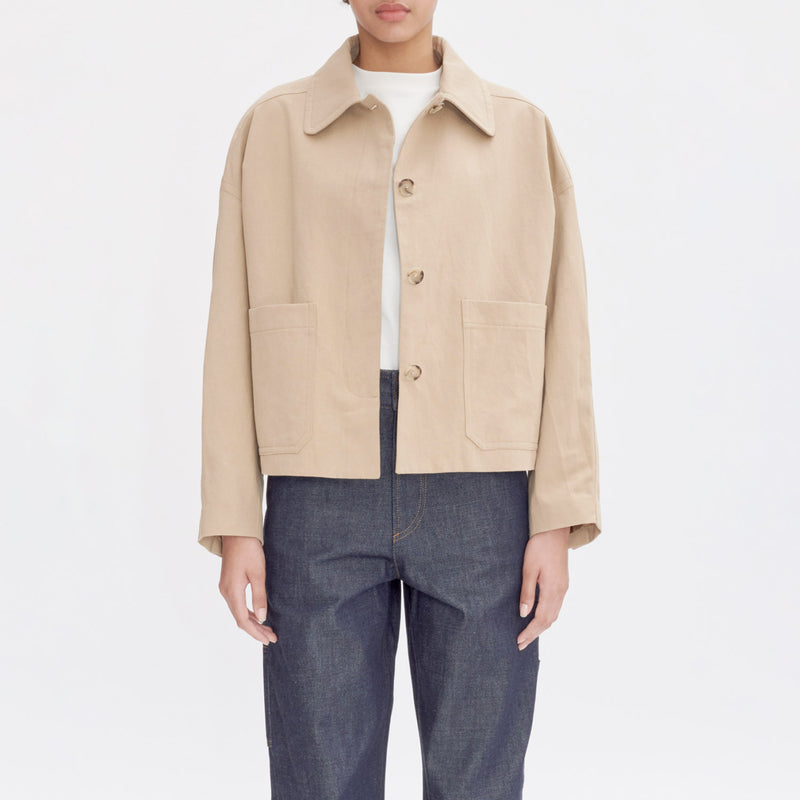 A.P.C. BIANCA VESTE, Dark Beige