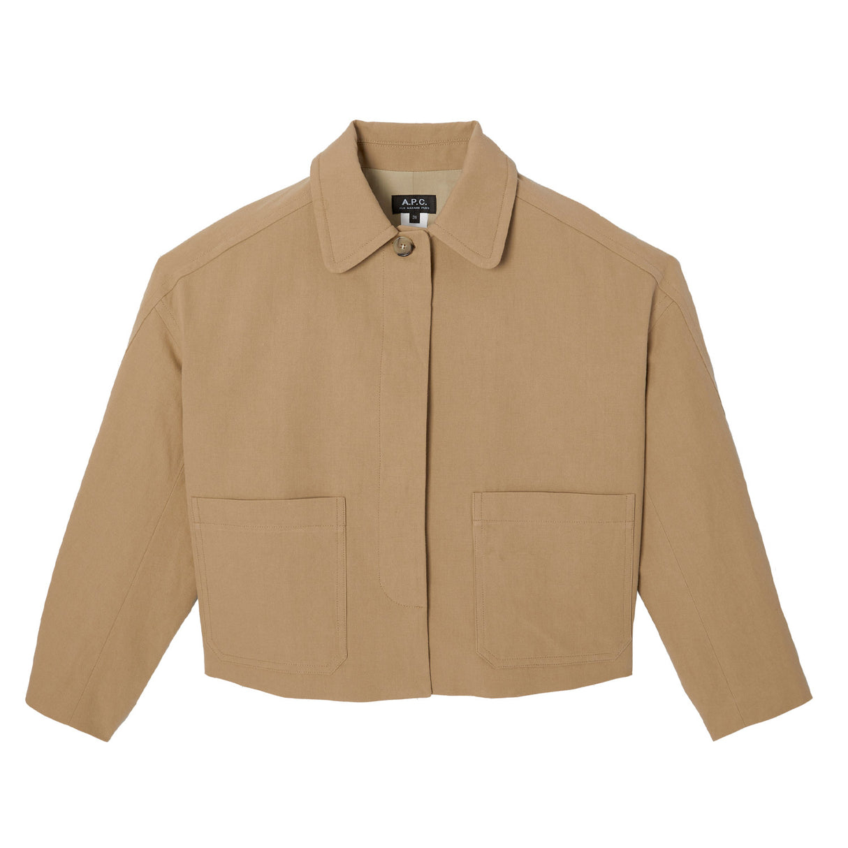 A.P.C. BIANCA VESTE, Dark Beige