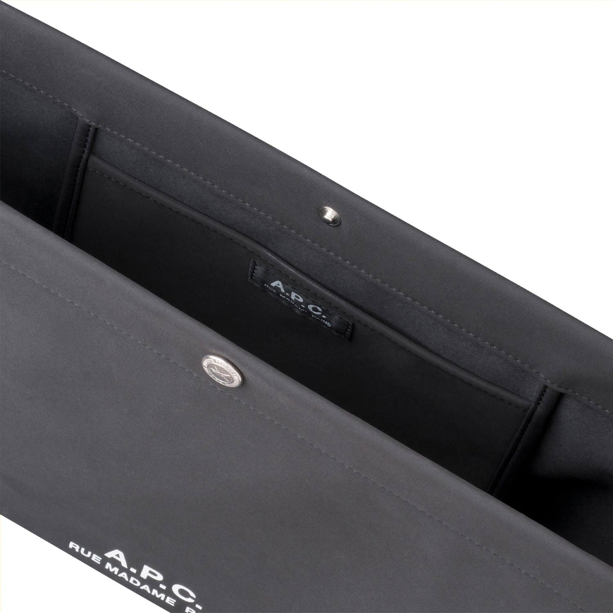 A.P.C. JOURNAL BAG SMALL, Black