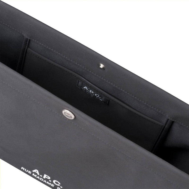 A.P.C. JOURNAL BAG SMALL, Black