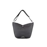 A.P.C. JOURNAL BAG SMALL, Black