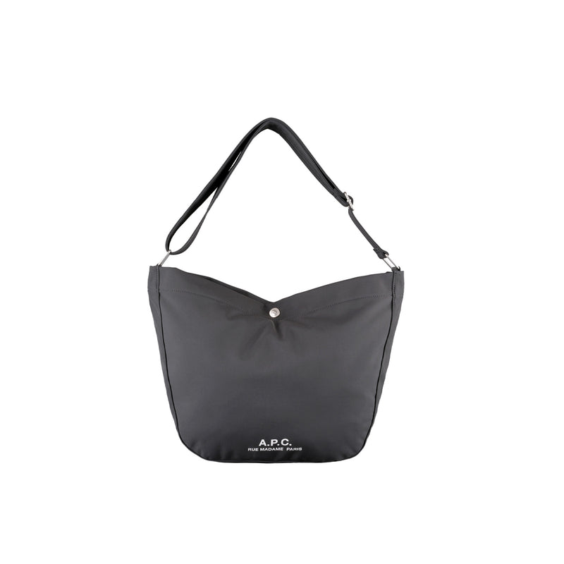 A.P.C. JOURNAL BAG SMALL, Black