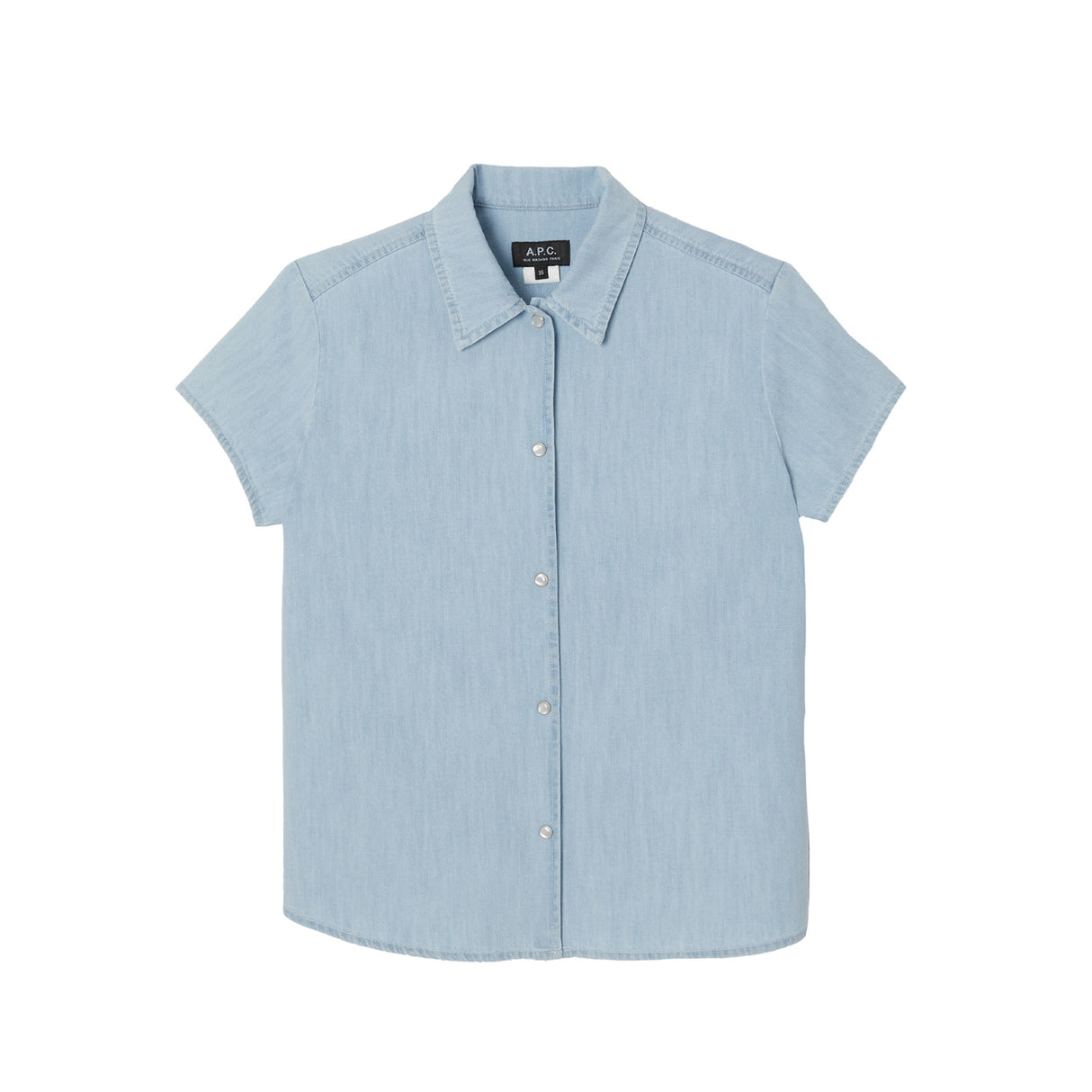 A.P.C. MARINA CHEMISETTE, Pale Blue