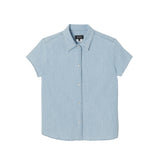 A.P.C. MARINA CHEMISETTE, Pale Blue