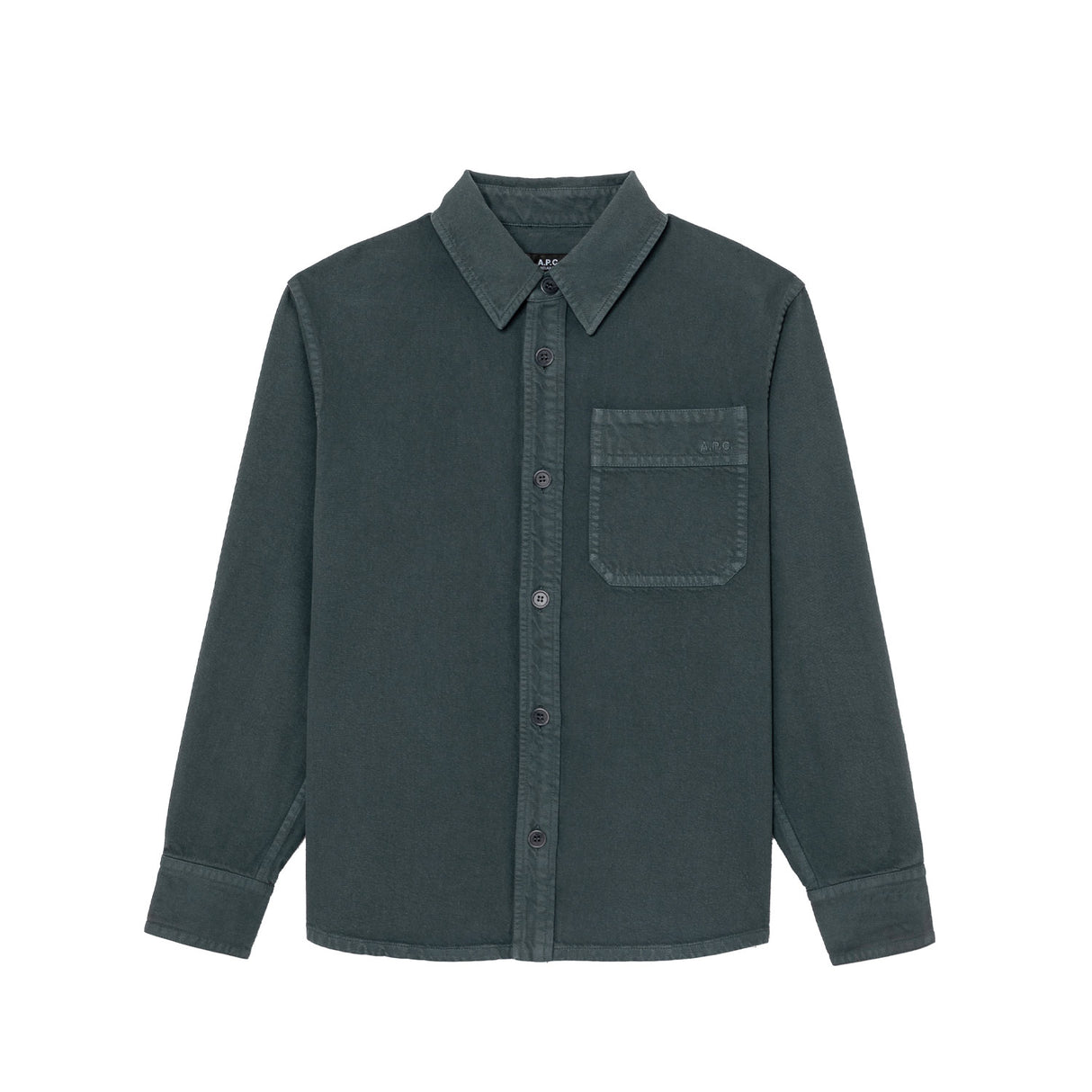 A.P.C. SURCHEMISE BASILE BRODEE, Anthracite