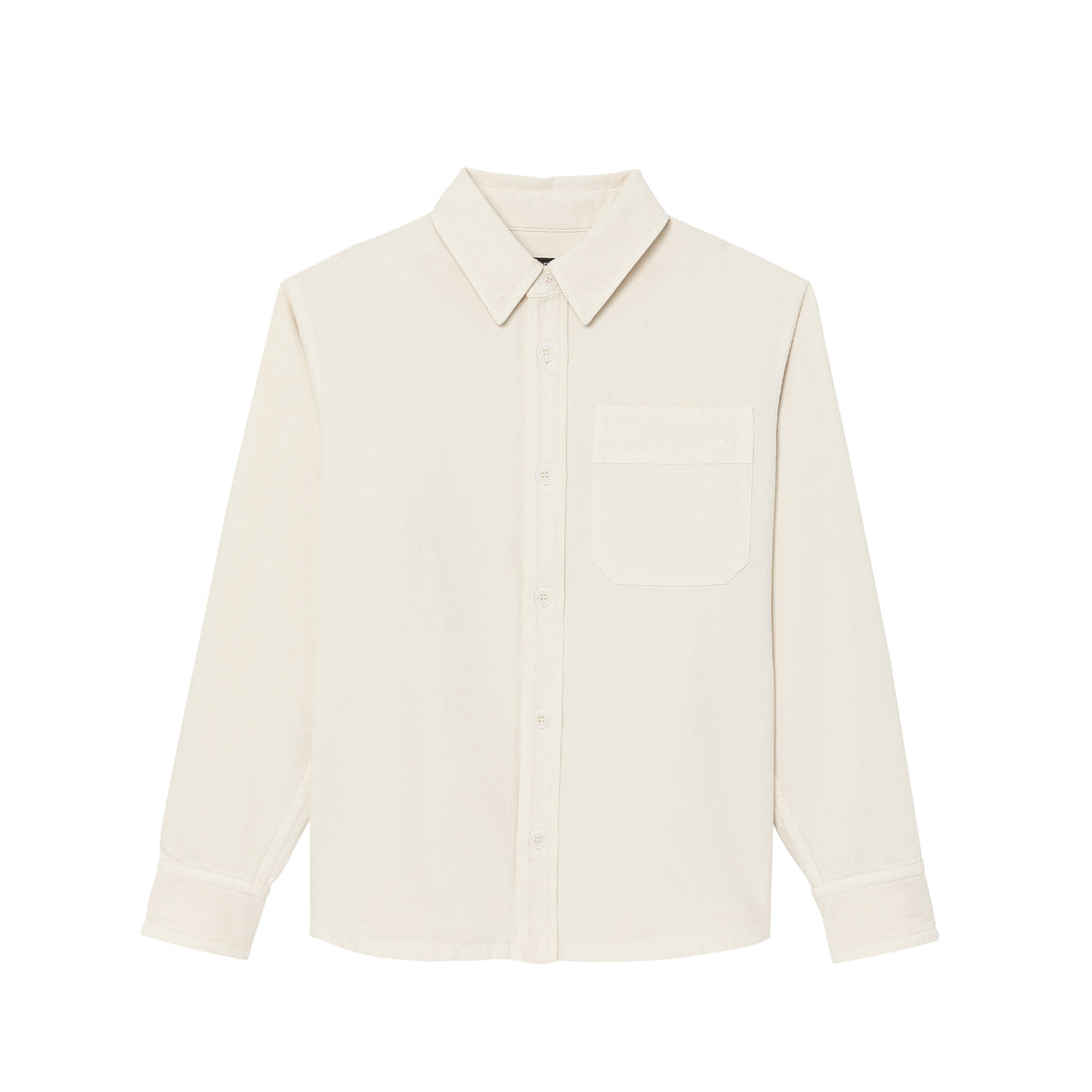 A.P.C. SURCHEMISE BASILE BRODEE, Cream