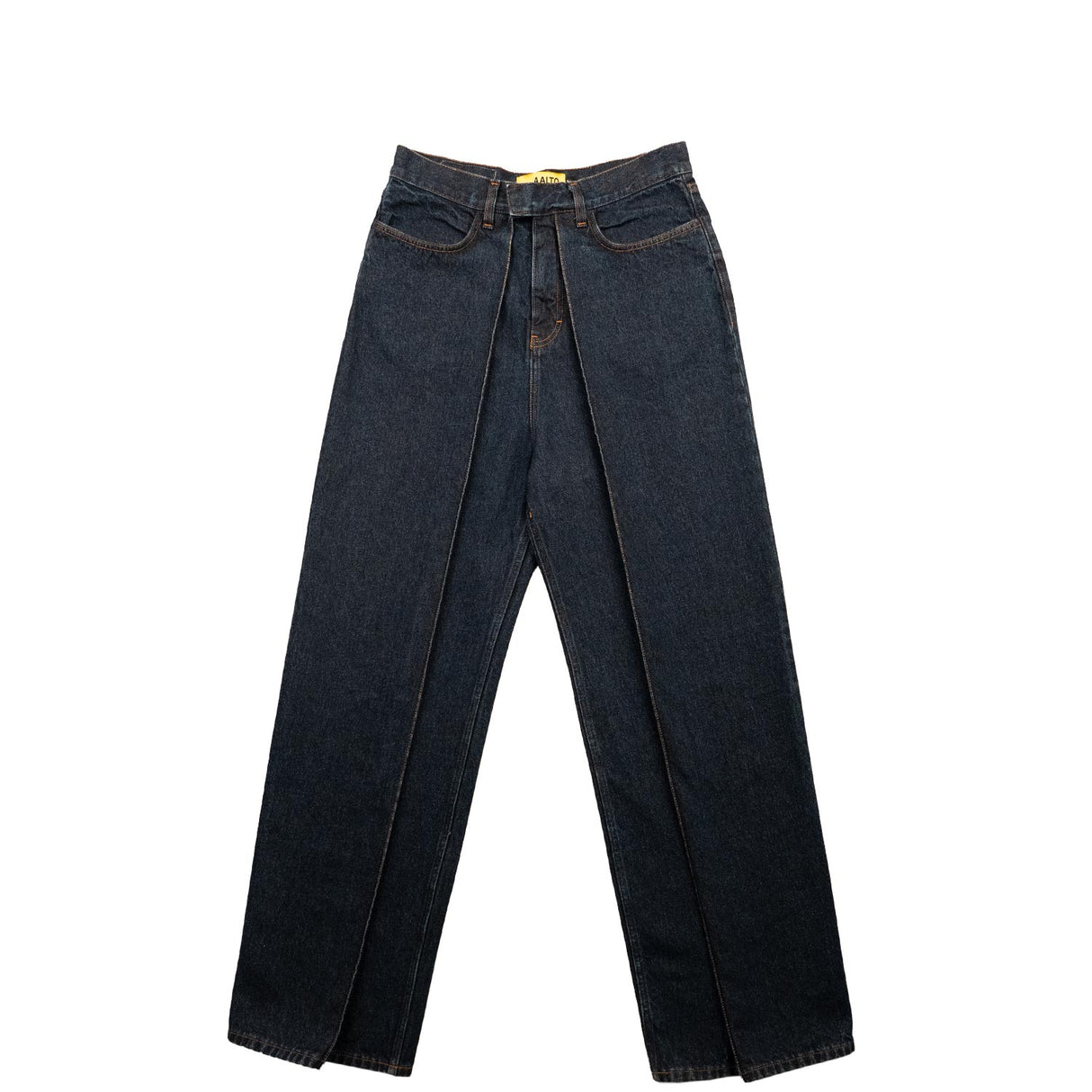 AALTO RECODED ICONIC PLEAT DENIM, Stone Wash Blue - Image 1