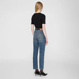 Anine Bing ALESSIA TEE, Black