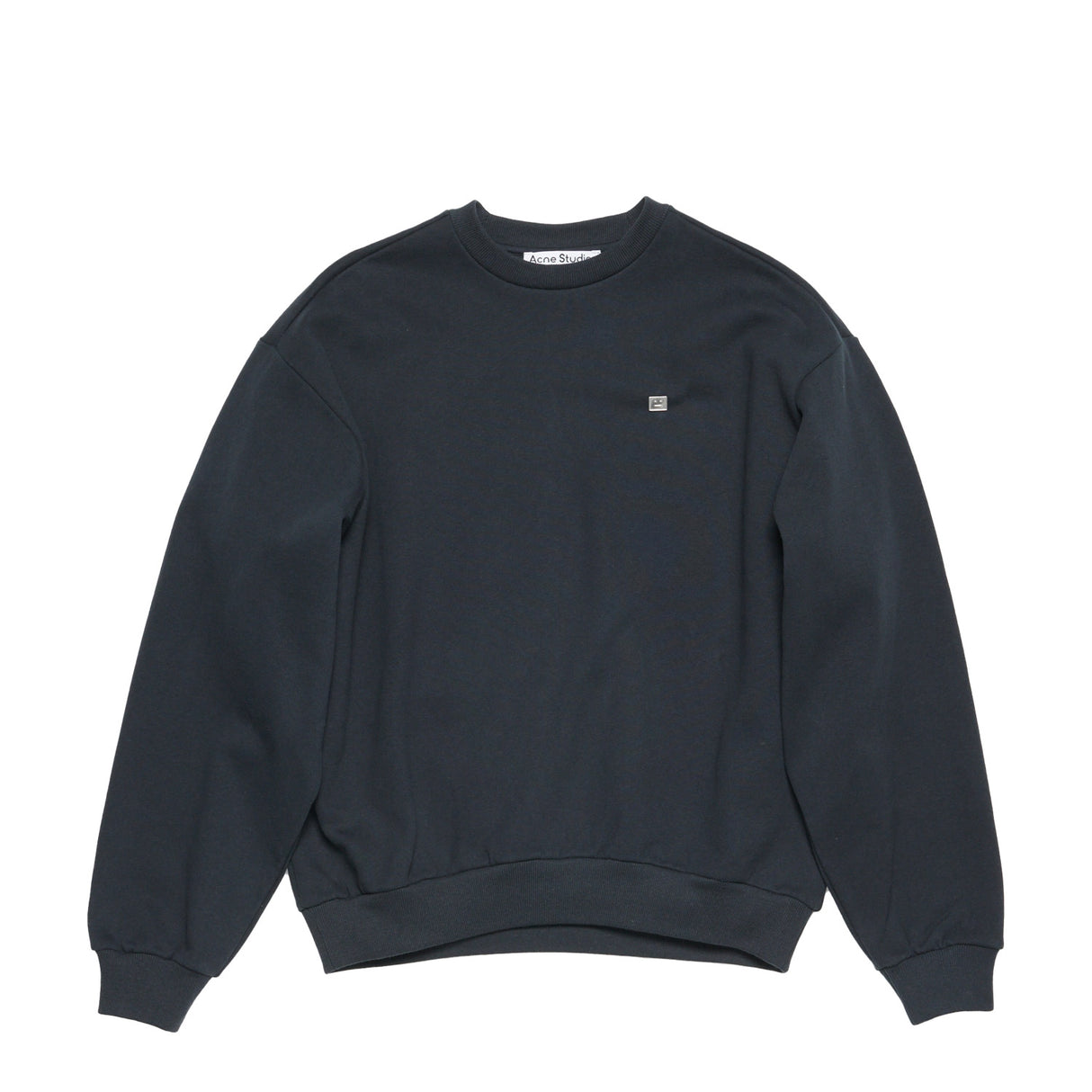Acne Studios CREW NECK SWEATER, Dark Grey - Image 1