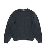 Acne Studios CREW NECK SWEATER, Dark Grey - Image 1