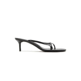 Acne Studios KITTEN HEEL SANDALS, Black