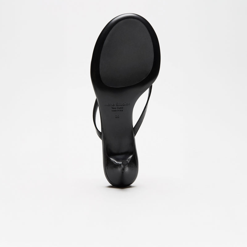 Acne Studios KITTEN HEEL SANDALS, Black