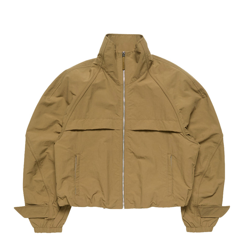 Acne Studios NYLON LOGO JACKET, Dark Khaki
