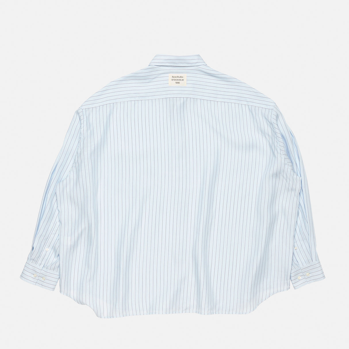 Acne Studios STRIPED BUTTON-UP SHIRT, Blue