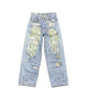 Acne Studios TROMPE-L'OEIL-1981, Blue/Green