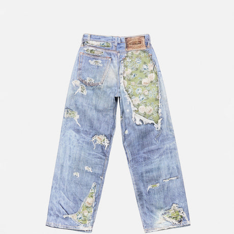 Acne Studios TROMPE-L'OEIL-1981, Blue/Green