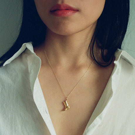 AIDA Impact THE BIGGER BOOT NECKLACE, Gold Plated - Image 2