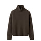 Almada Label NOLA TURTLENECK SWEATER, Chocolate
