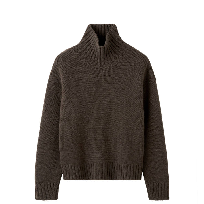 Almada Label NOLA TURTLENECK SWEATER, Chocolate