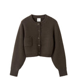 Almada Label ZOZO CARDIGAN, Chocolate