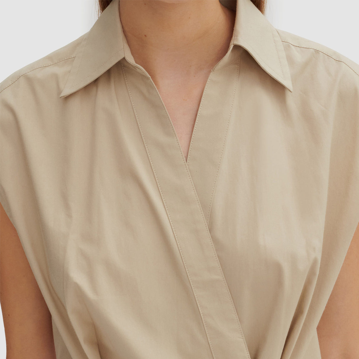 A.P.C. ATHENA DRESS, Beige