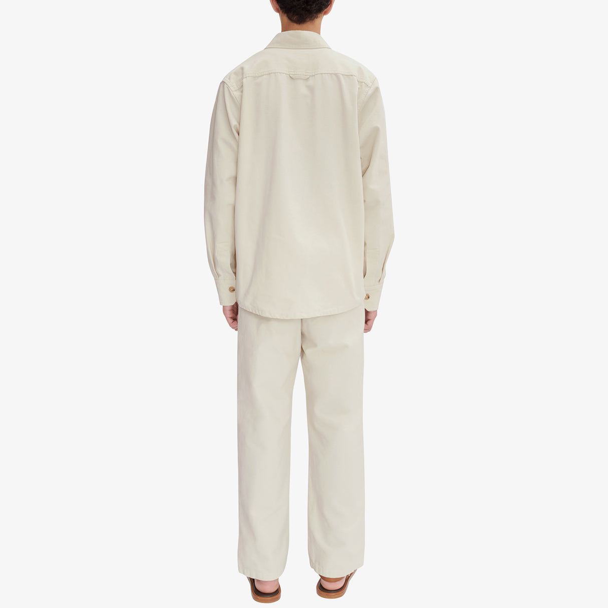 A.P.C. BASILE BRODEE OVERSHIRT, Off White