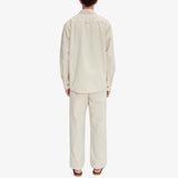 A.P.C. BASILE BRODEE OVERSHIRT, Off White