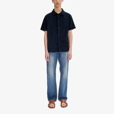 A.P.C. NICOLO S/S SHIRT, Dark Navy - Image 2