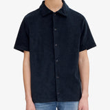 A.P.C. NICOLO S/S SHIRT, Dark Navy