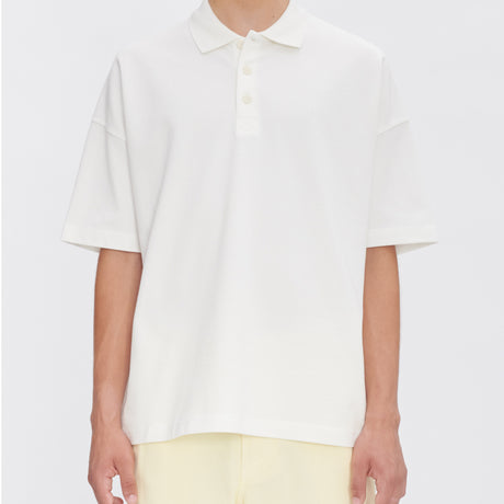 A.P.C. ANTOINE POLO SHIRT, White - Image 2