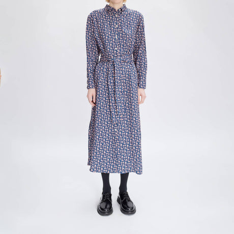 A.P.C. VANESSA DRESS, Blue - Image 2