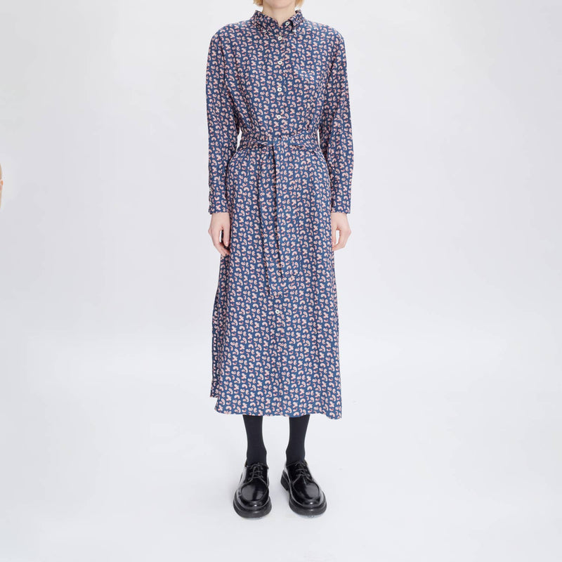 A.P.C. VANESSA DRESS, Blue