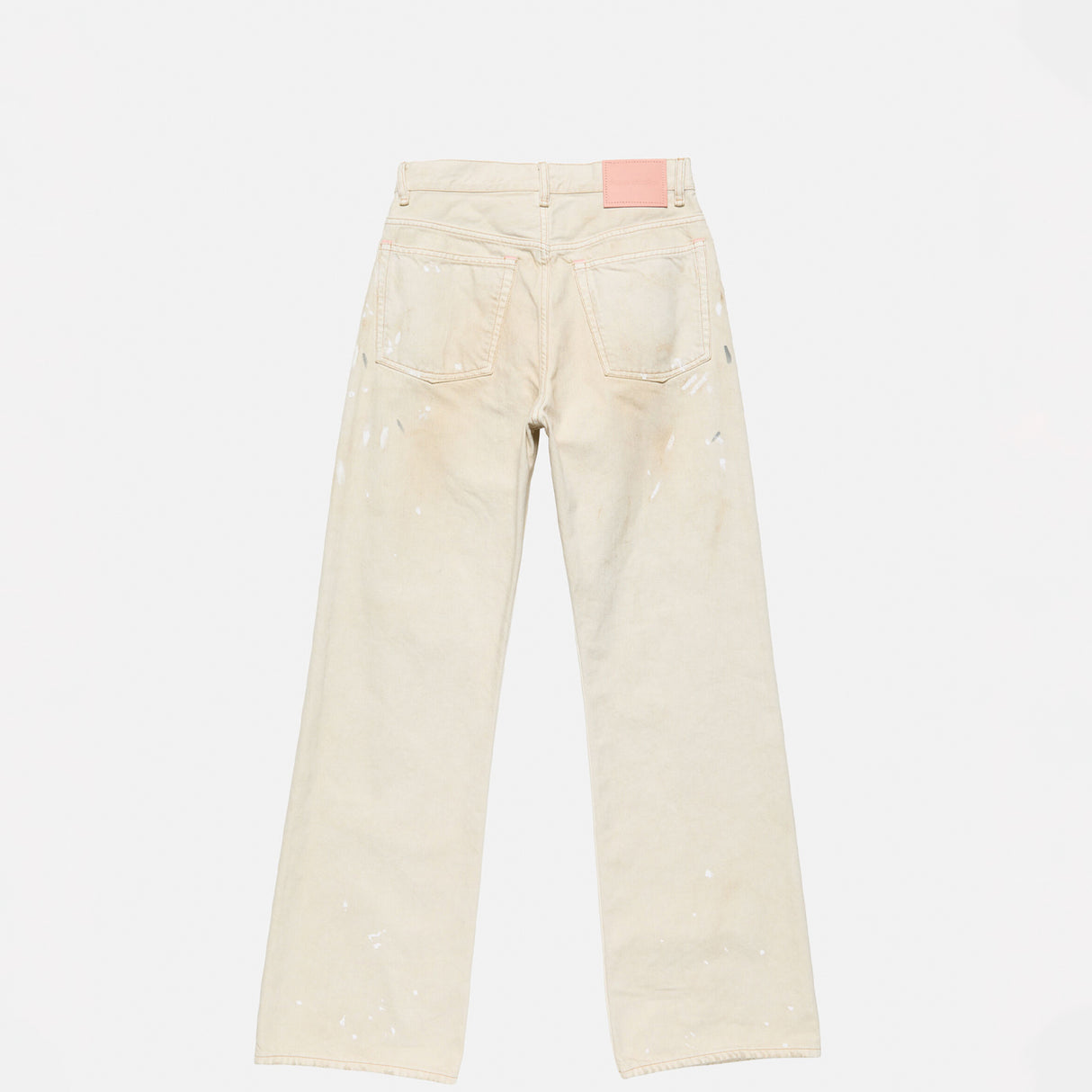 Acne Studios 2021M - REGULAR FIT JEANS, White