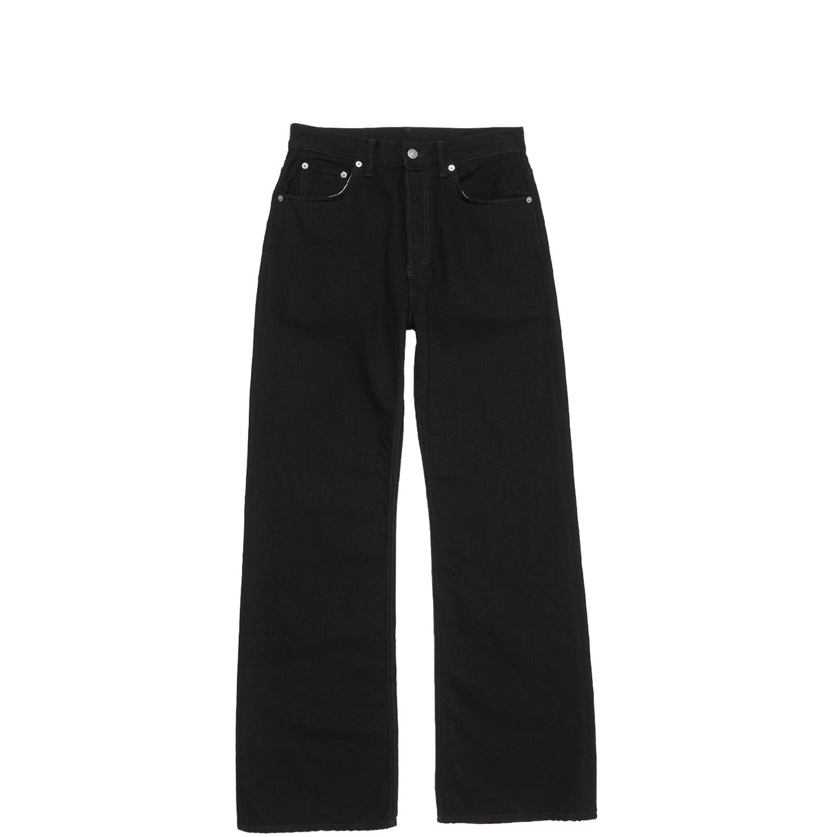 Acne Studios 2021M - REGULAR FIT JEANS, Black