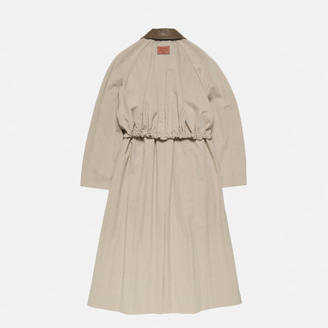 Acne Studios BELTED TRENCHCOAT, Khaki Grey