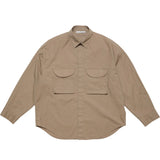 Acne Studios BUTTON-UP SHIRT, Taupe Brown