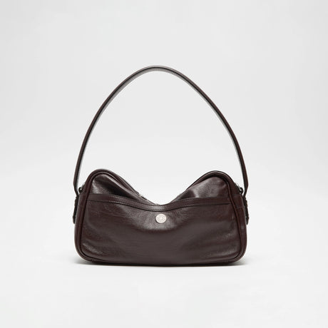 Acne Studios CAMERO PARTY SHOULDER BAG, Chocolate Brown