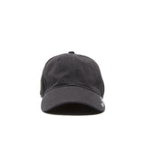 Acne Studios COTTON LOGO CAP, Black - Image 1