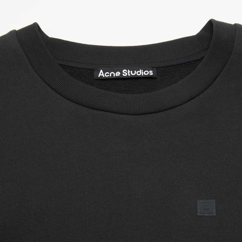 Acne Studios CREW NECK FLEECE SWEATER, Black