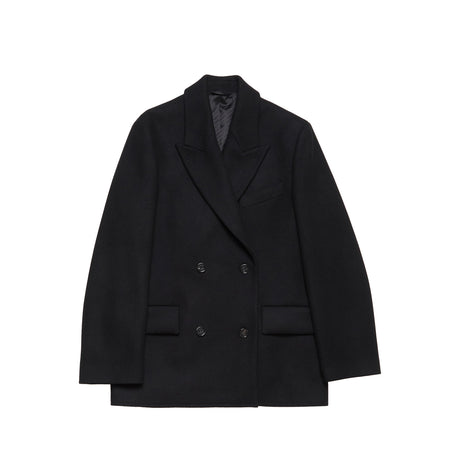 Acne Studios DOUBLE-BREASTED WOOL JACKET, Black - Image 1