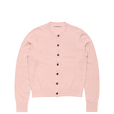 Acne Studios FITTED CARDIGAN - YAK WOOL, Dirty Pink