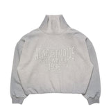 Acne Studios FLEECE SWEATSHIRT WITH LOGO, Grey Melange