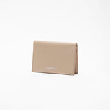 Acne Studios FOLDED LEATHER WALLET, Taupe Beige