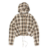 Acne Studios HOODED OVERSHIRT, Beige/Black