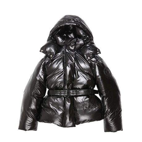 Acne Studios HOODED PUFFER JACKET, Black - Image 1